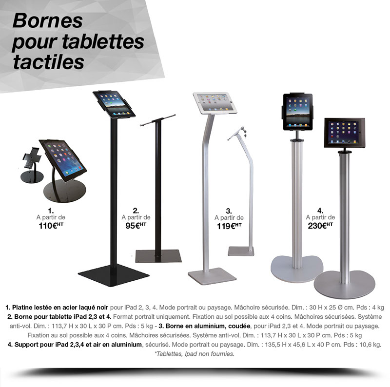 Communication événementielle, accessoires pour stands et supports de communication visuels et interactifs personnalisés.