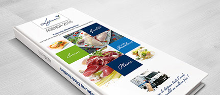 Création de votre charte graphique et&nbsp; déclinaison sur l'ensemble de vos supports de communication.