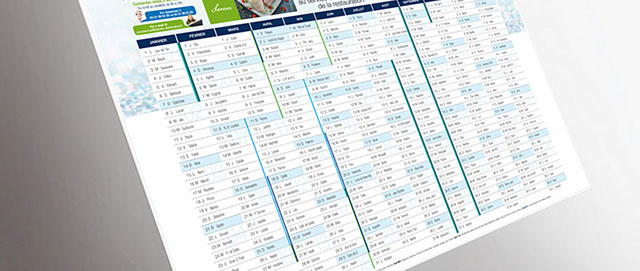 Création de votre charte graphique et sa déclinaison sur l'ensemble de vos supports de communication.