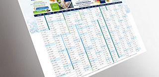 Création de votre charte graphique et sa déclinaison sur l'ensemble de vos supports de communication.