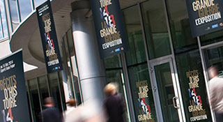 Conception et réalisation d’expositions temporaires, création de contenu, scénographie d’espace, aménagement. Création de supports de com.