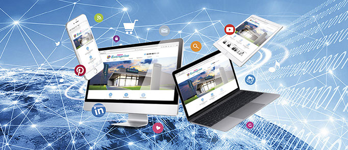 Optimisation de votre communication digitale - Site internet, référencement, hébergement, animation de vos réseaux sociaux.