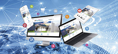 Optimisation de votre communication digitale - Site internet, référencement, hébergement, animation de vos réseaux sociaux.