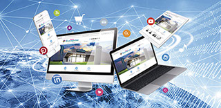 Optimisation de votre communication digitale - Site internet, référencement, hébergement, animation de vos réseaux sociaux.