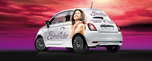 Création et déclinaison de votre charte graphique sur l'ensemble de vos supports de communication. Marquage et décoration de véhicule de société