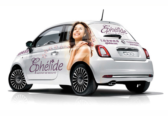 Marquage et décoration de véhicule de société, création et déclinaison de votre charte graphique sur l'ensemble de vos supports de communication