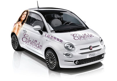 Marquage et décoration de véhicule de société, création et déclinaison de votre charte graphique sur l'ensemble de vos supports de communication