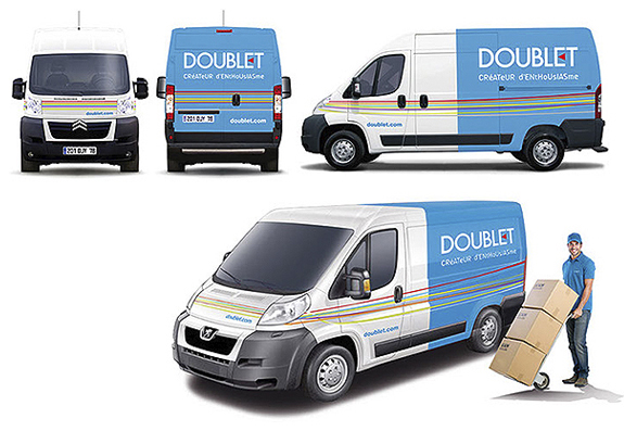 Création et déclinaison de votre charte graphique sur l'ensemble de vos supports de communication. Marquage et décoration de véhicule de société