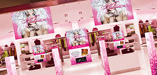 Communication retail - Scénographie d’espace, création de supports de communication