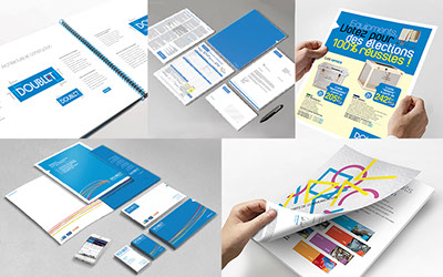 Communication institutionnelle et opérationnelle - Edition : déclinaison de vos supports de communication.