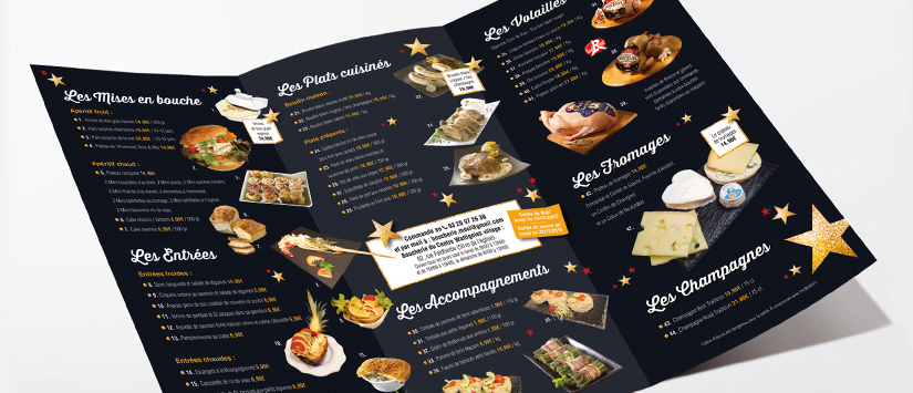 Communication opérationnelle, dépliants produits